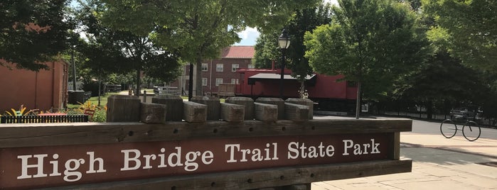High Bridge Trail State Park - Main Street Farmville MP150 is one of Virginia State Parks to Visit.