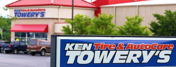 Ken Towery's Tire & Auto Care is one of Locais curtidos por Cicely.