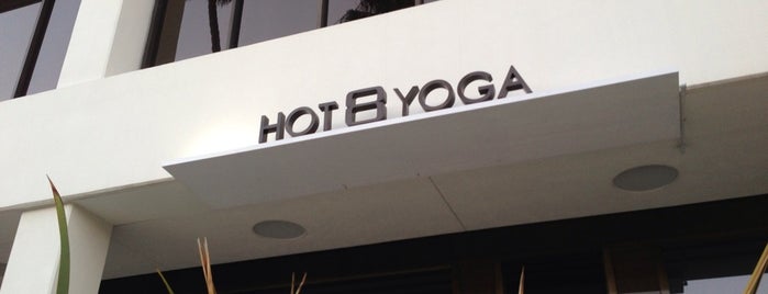 Hot 8 Yoga is one of Max’s Liked Places.