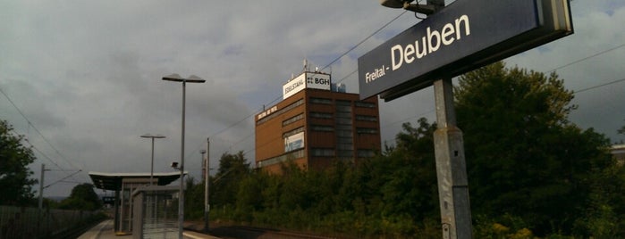 Bahnhof Freital-Deuben is one of Bahnhöfe BM Dresden.