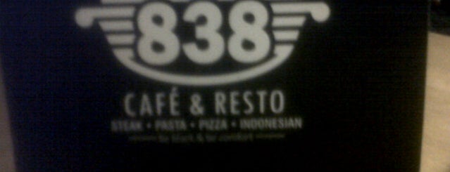 838 Café & Resto is one of jatinangor food exploring.