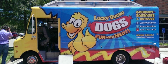 Lucky Ducky Dogs - Fun with Meat! is one of Dallas Food Trucks.