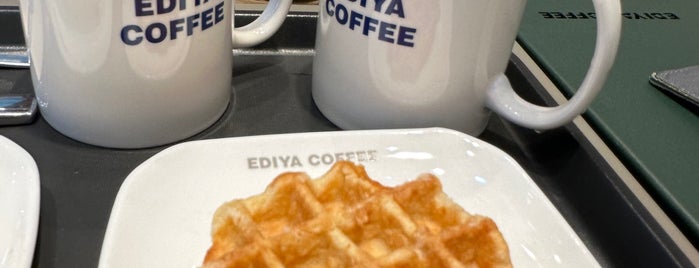 EDIYA COFFEE is one of Cafe part.4.