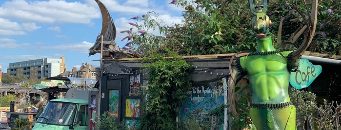 Nomadic Community Garden is one of The 15 Best Places for Murals in London.