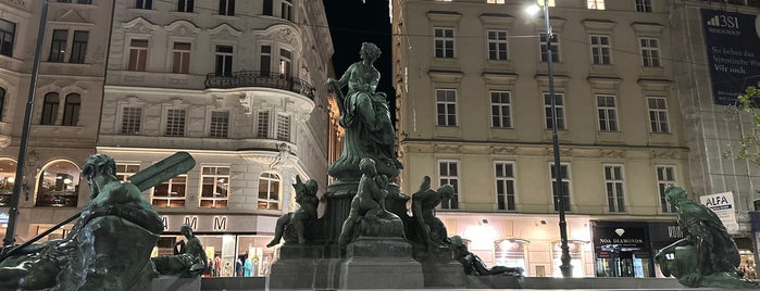 Donnerbrunnen is one of Wien feb14.