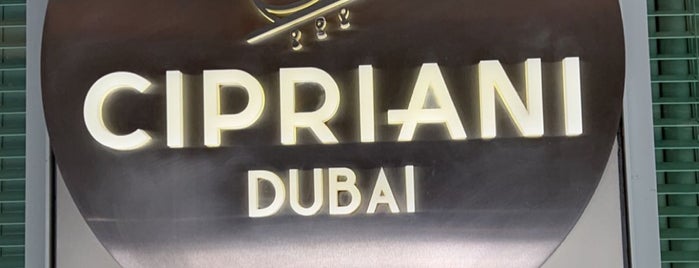 Cipriani is one of My wish list in Dubai.