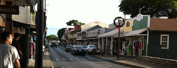 Front Street Lahaina is one of Maui.