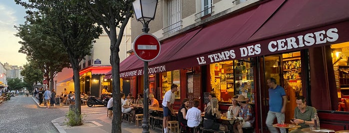 Le Temps des Cerises is one of My favorite places in Paris, France.