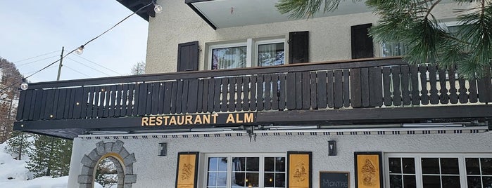 Restaurant Alm is one of Zermatt.