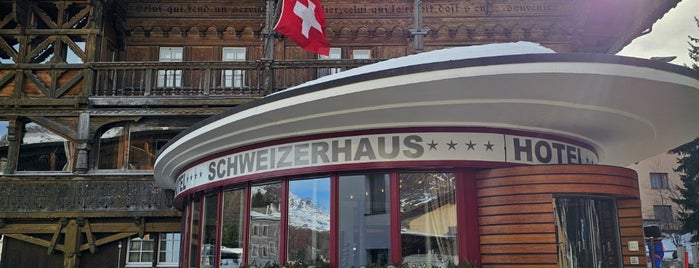 Hotel Schweizerhaus Maloja is one of St. Moritz / Engadin.