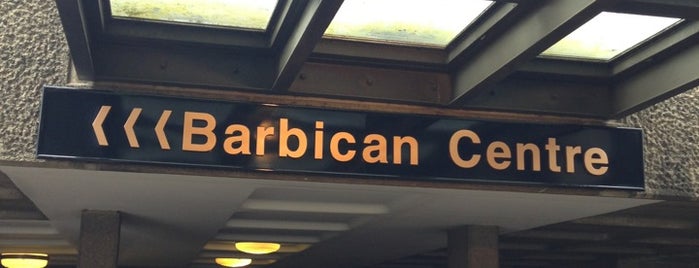 Barbican Centre is one of Amanda does London.