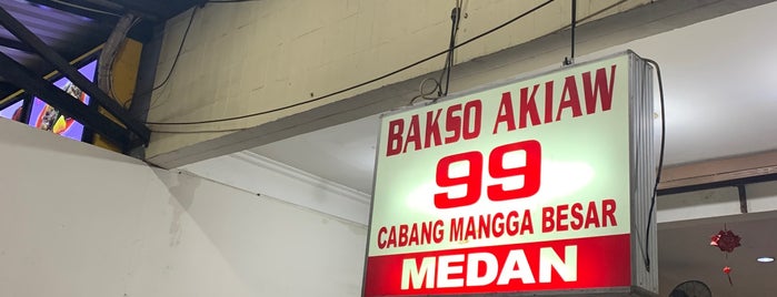 Bakso Akiaw 99 Medan is one of Kuliner Gading Serpong.