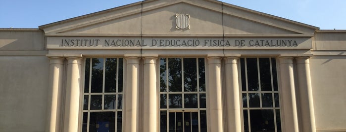 Institut Nacional d'Educació Física de Catalunya (INEFC) is one of Deportes.