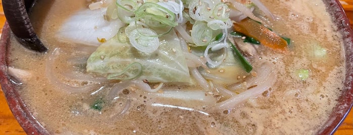 熟成田舎味噌らーめん 幸麺 is one of Restaurant(Neighborhood Finds)/RAMEN Noodles.