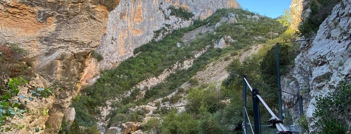 Pasarelas del Río Vero is one of Aragón.