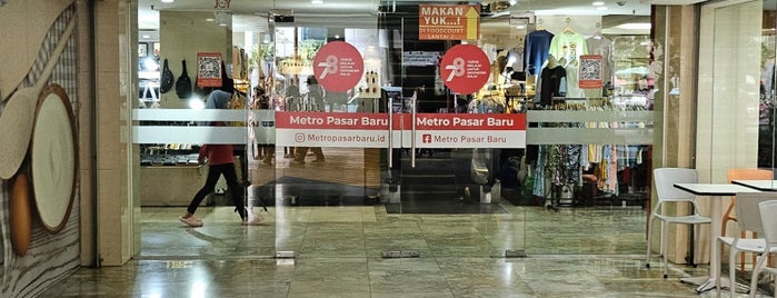 Metro Pasar Baru is one of Must-visit Malls in Jakarta Pusat.