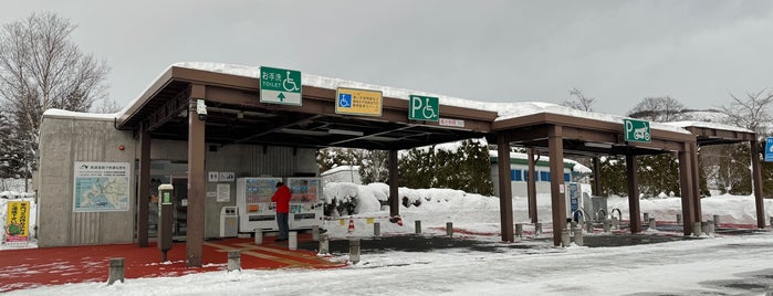 静狩PA (下り/札幌方面) is one of 道央自動車道.