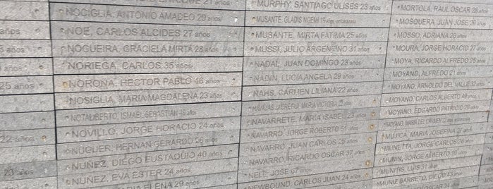 Monumento a las Víctimas del Terrorismo de Estado is one of To Try - Elsewhere40.