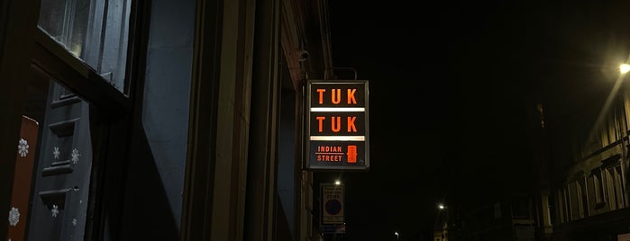 Tuk Tuk: Indian Street Food is one of CE Edinburgh.