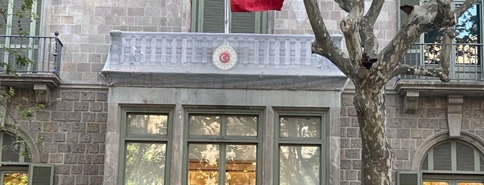 Turkish Consulate in Barcelona is one of Barselona.