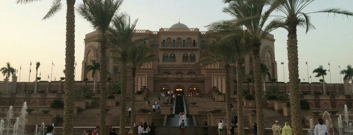 Emirates Palace Hotel is one of Abu Dhabi.