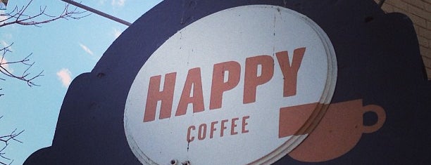 Happy Coffee is one of Denver's Best Coffee - 2013.