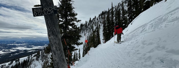 Bridger Bowl is one of Toms Ski List.