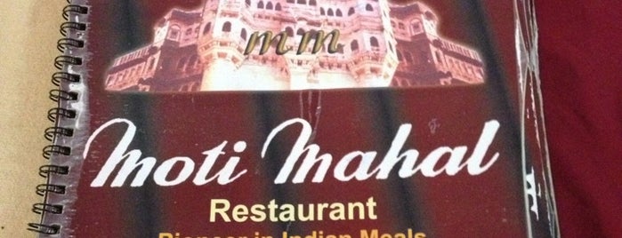 Moti Mahal is one of Lieux qui ont plu à Arvind.