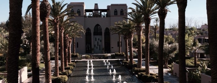 Four Seasons Resort Marrakech is one of Marrakesh Essentials.
