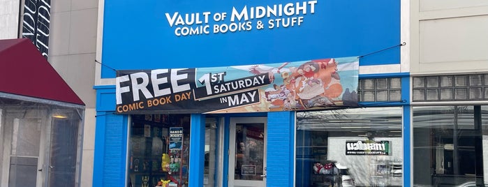 Vault Of Midnight Comic Books And Stuff is one of Shopping.