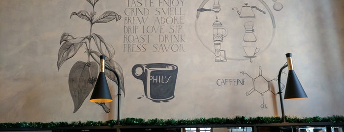 Phil's Coffee Shop is one of Cluj Februarie 2019.