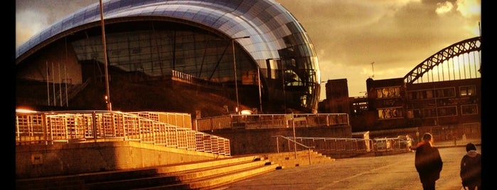 Sage Gateshead is one of Newcastle Places.