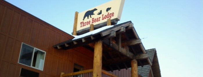 Three Bear Lodge is one of American Restaurant.