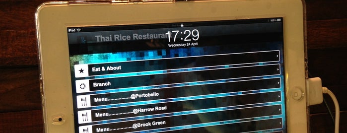 Thai Rice is one of London Restos 2.