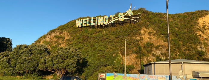 Wellington Blown Away Sign is one of Wellington.