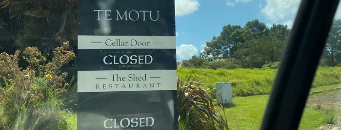 The Shed at Te Motu is one of A week on New Zealand's North Island.