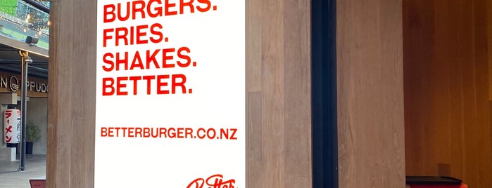 Better Burger is one of New Zealand.