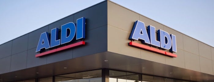 Aldi is one of Orte, die Angel gefallen.