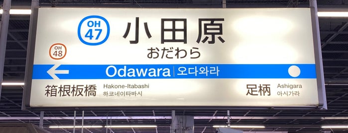 Hakone Tozan Railway Odawara Station is one of 遠くの駅.