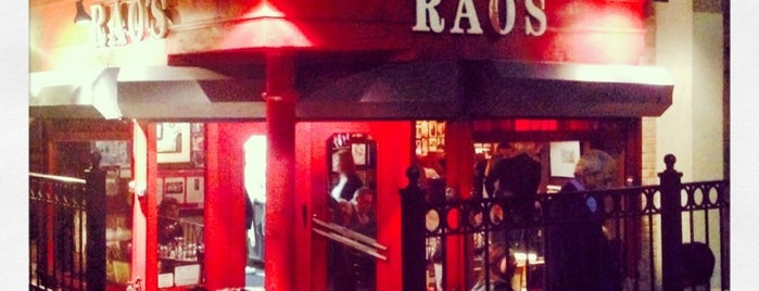 Rao's is one of New York: Restaurants.