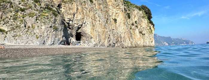 Scugnizzi Beach is one of Amalfi coast.