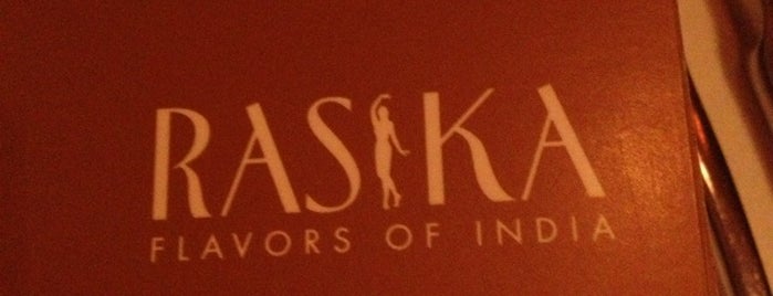 Rasika is one of Best Places DC/Metro Area Part 1.