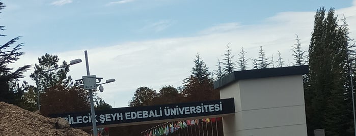 Bilecik Şeyh Edebali Üniversitesi is one of Lugares favoritos de Leila.