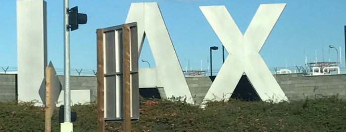 LAX Sign is one of airports.