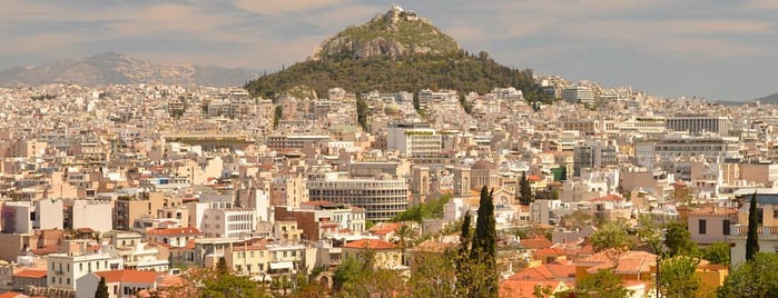 Lycabettus Hill is one of Athines.