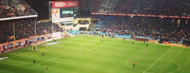 Estadio Vicente Calderón is one of Why not?.