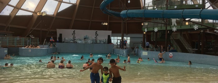 The Blue Lagoon Water Park is one of Wales.