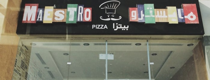 Maestro Pizza is one of สถานที่ที่ Faisal ถูกใจ.