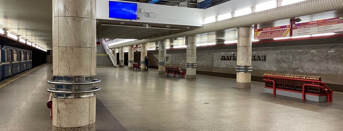 Станция метро «Могилёвская» is one of Метро.