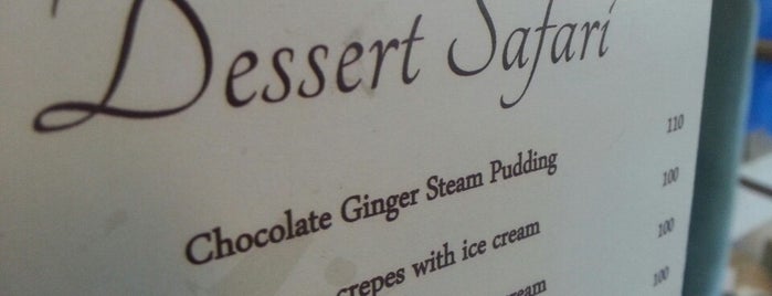 Dessert Safari is one of Santosh's To Do list.
